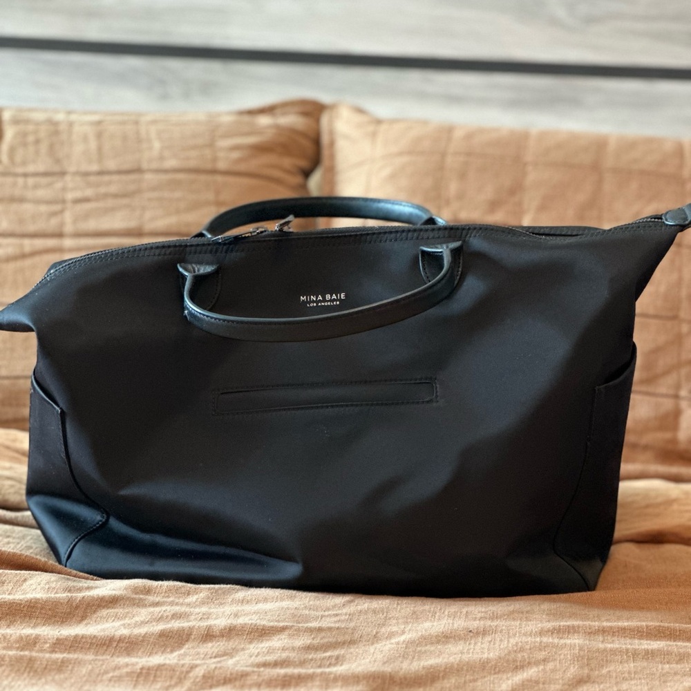 Full Mina Baie Emmy - Black Nylon/Gunmetal